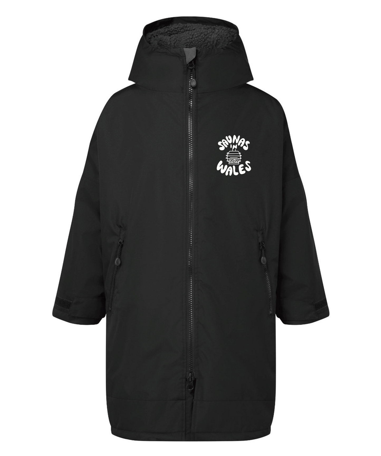 Kids Aberpoeth Dry Robe Saunas Map | English