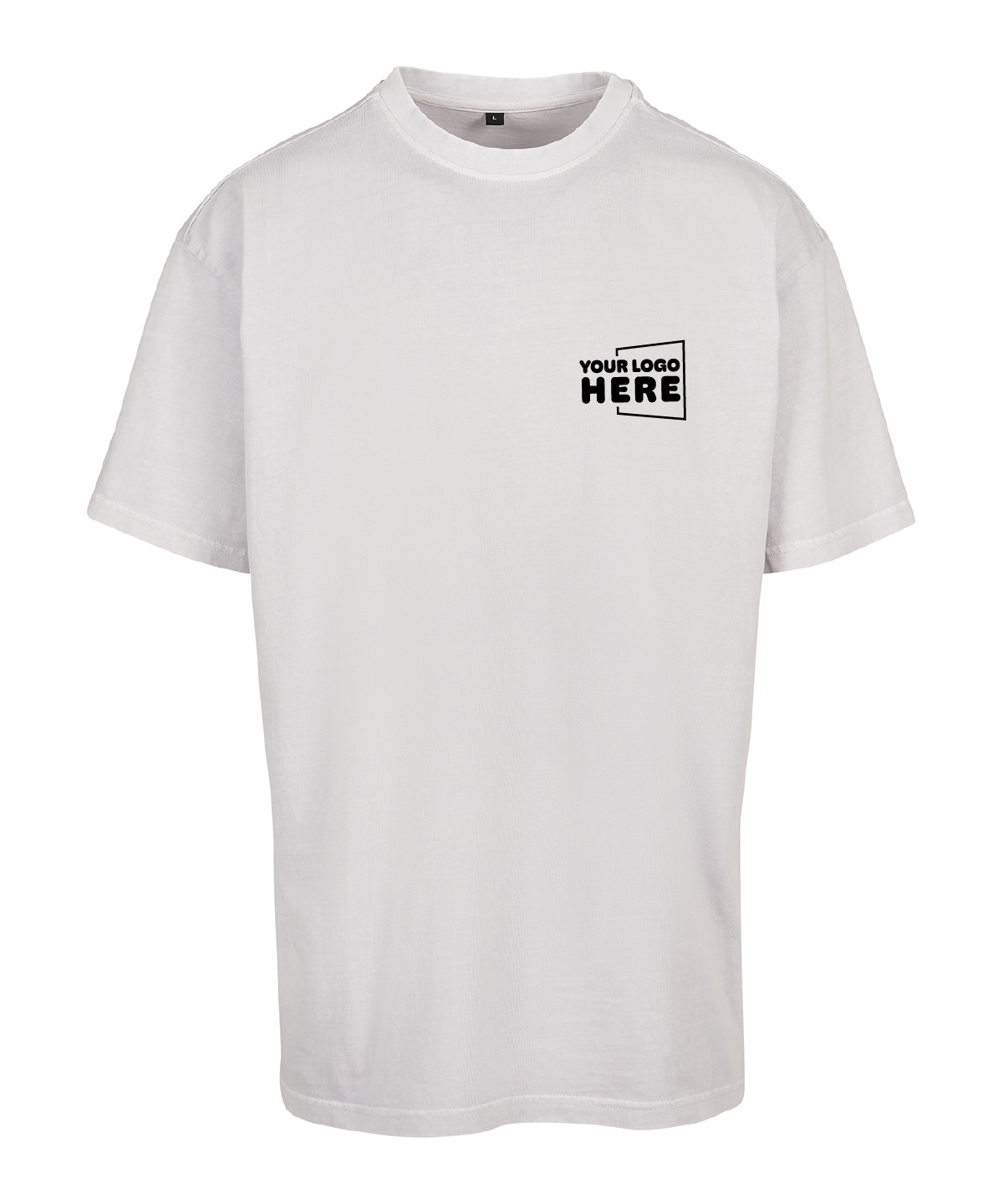 Mens Acid Wash Heavy Oversized Tee