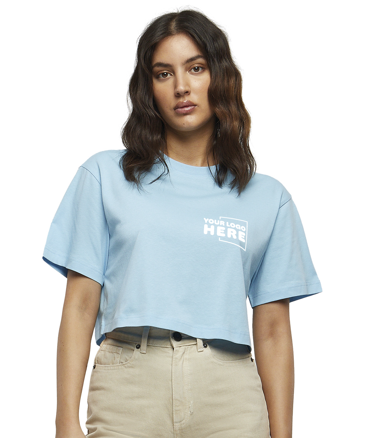 Cropped Oversize Tee