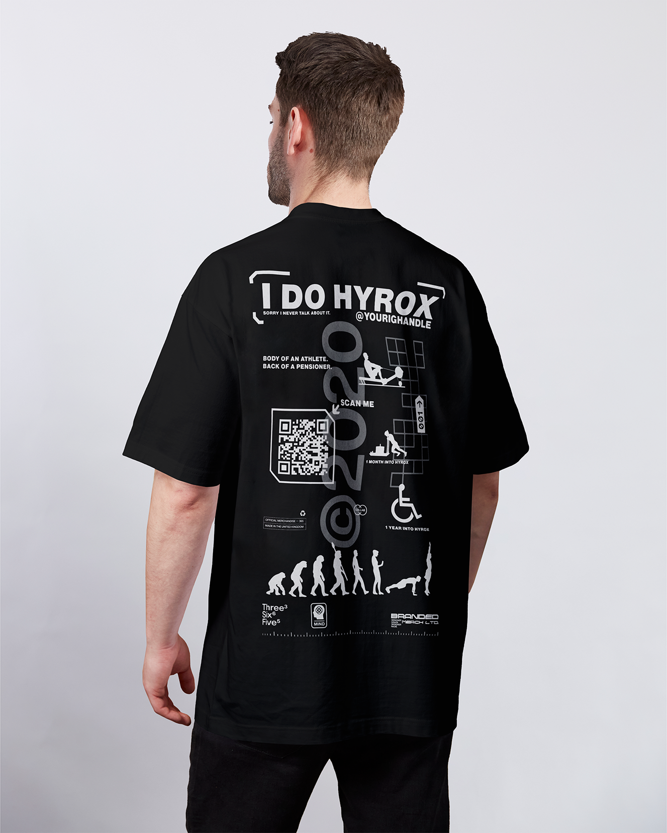 I do hyrox Collab Tee V1