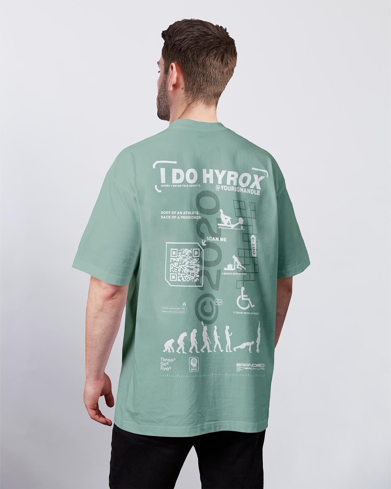 I do hyrox Collab Tee V1