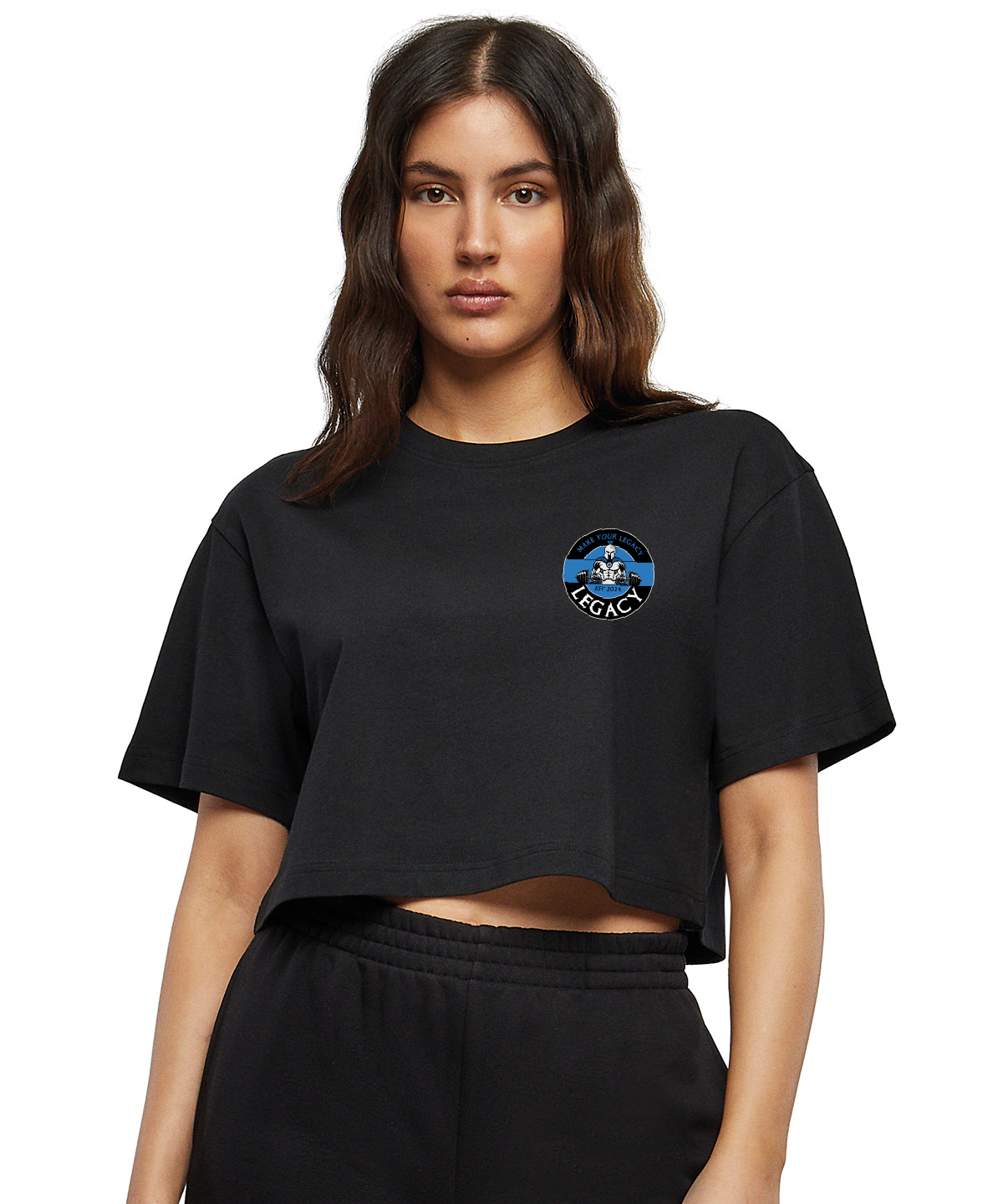 Legacy Cropped Oversize Tee