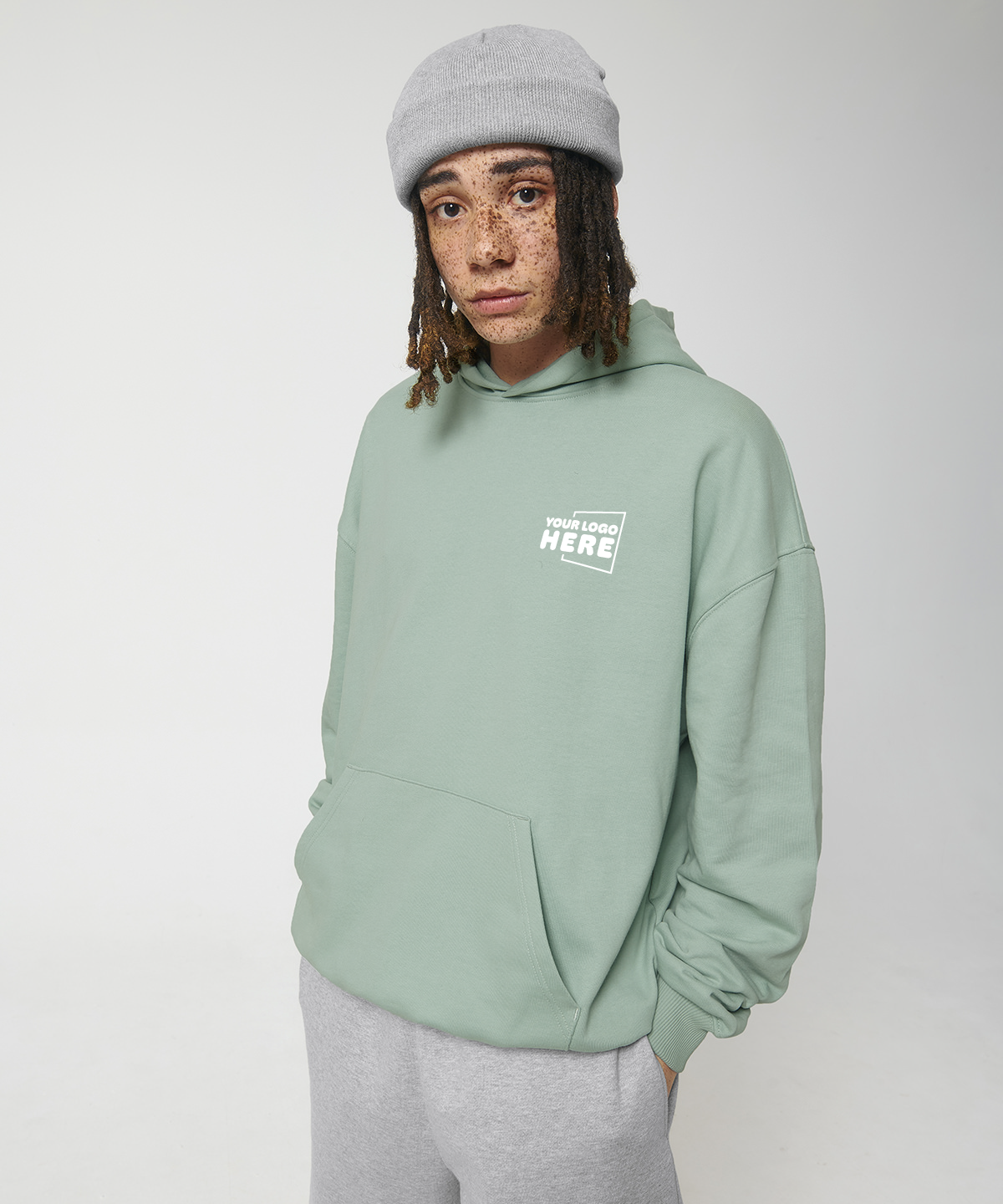 Organic Unisex Cooper Dry Hoodie