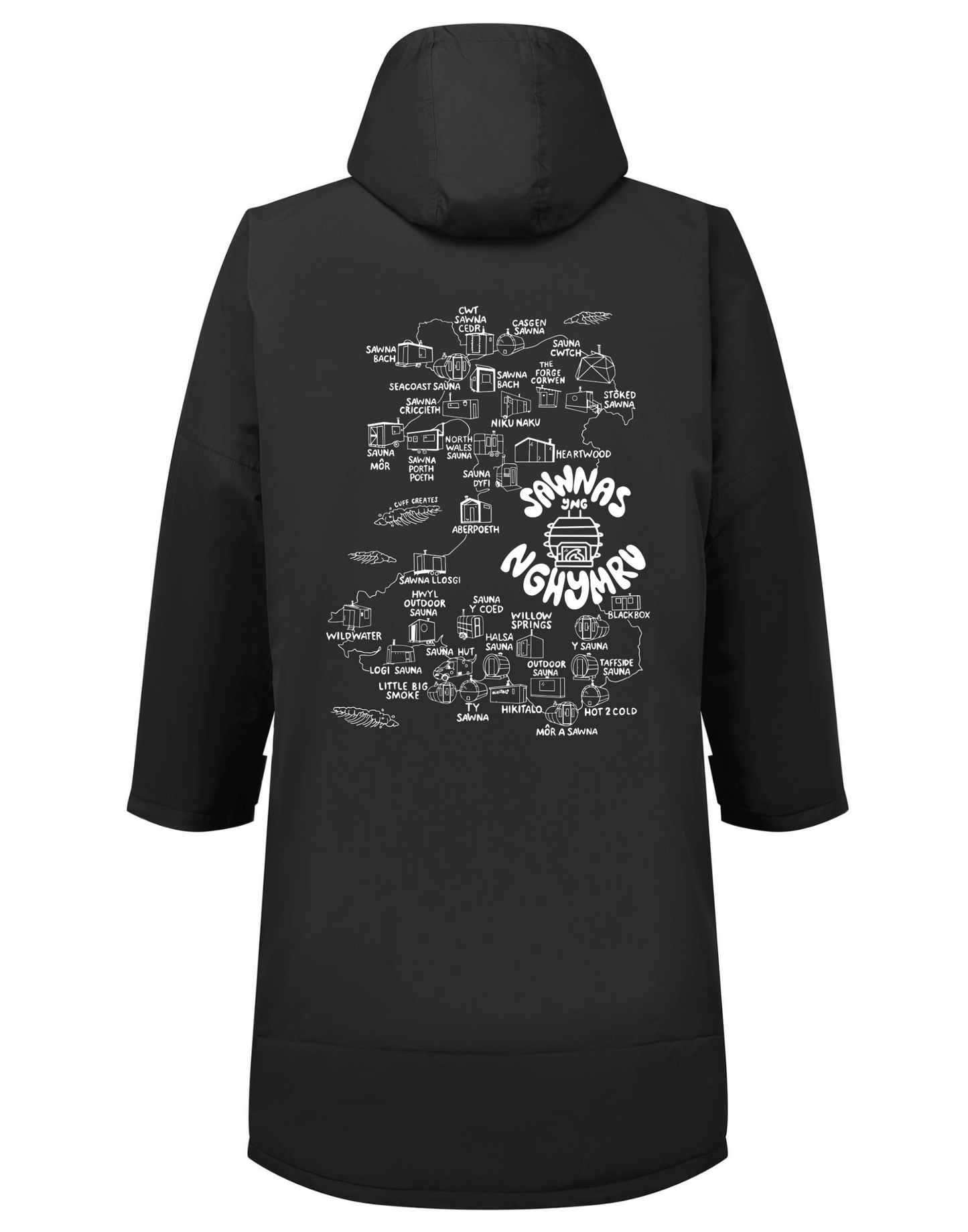 Aberpoeth Saunas Wales Dry Robe | Welsh