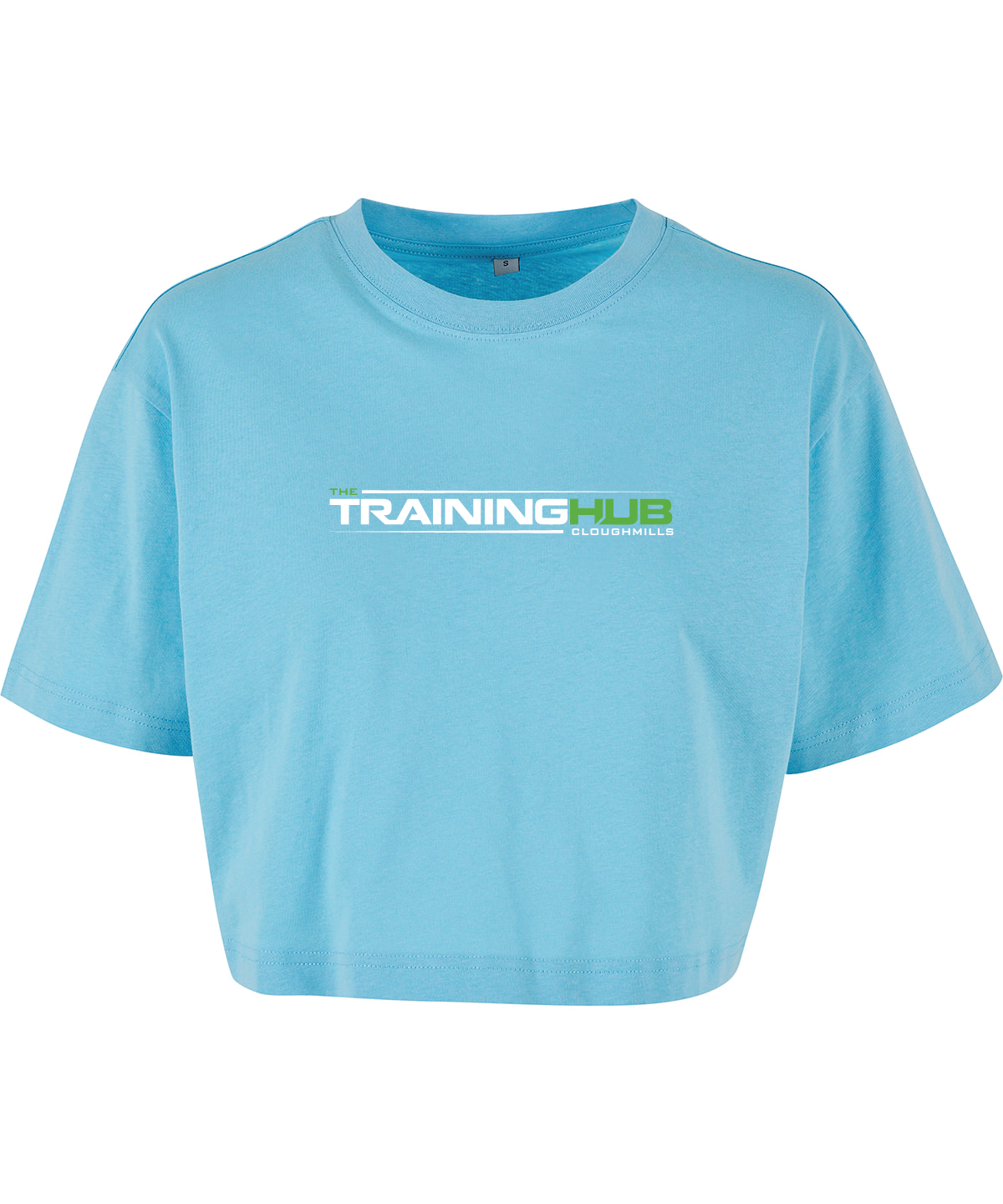 The Training Hub Cropped Oversize Tee