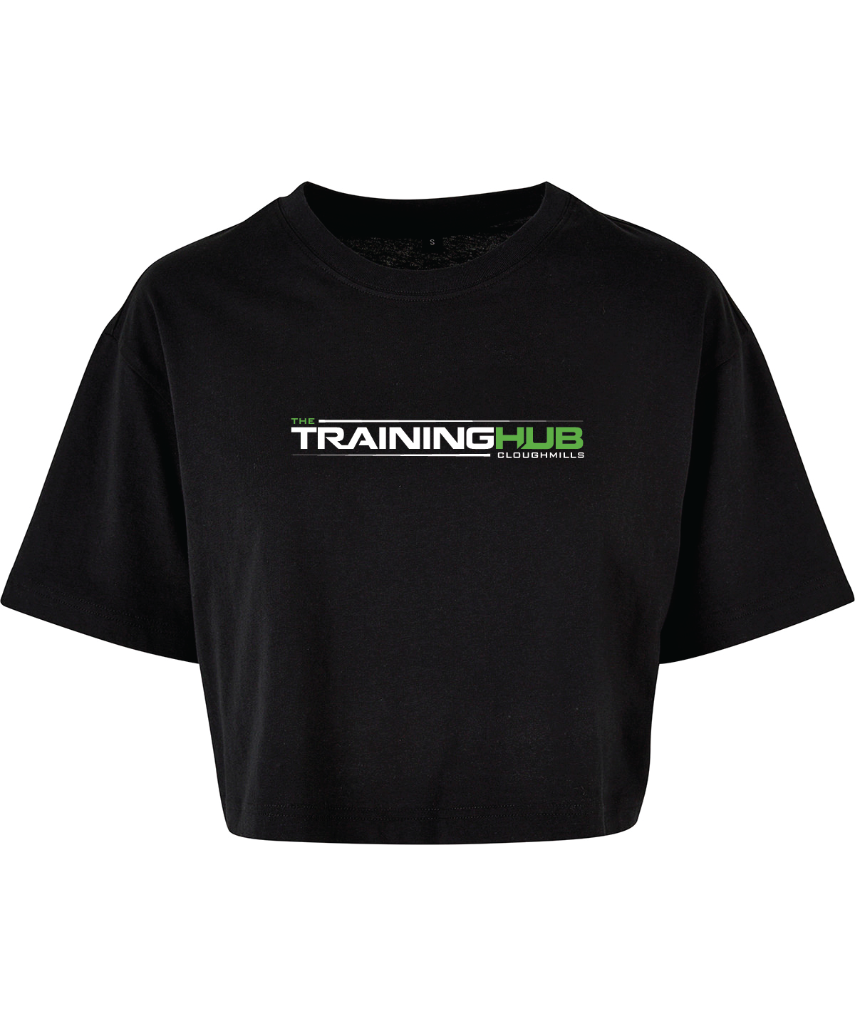 The Training Hub Cropped Oversize Tee