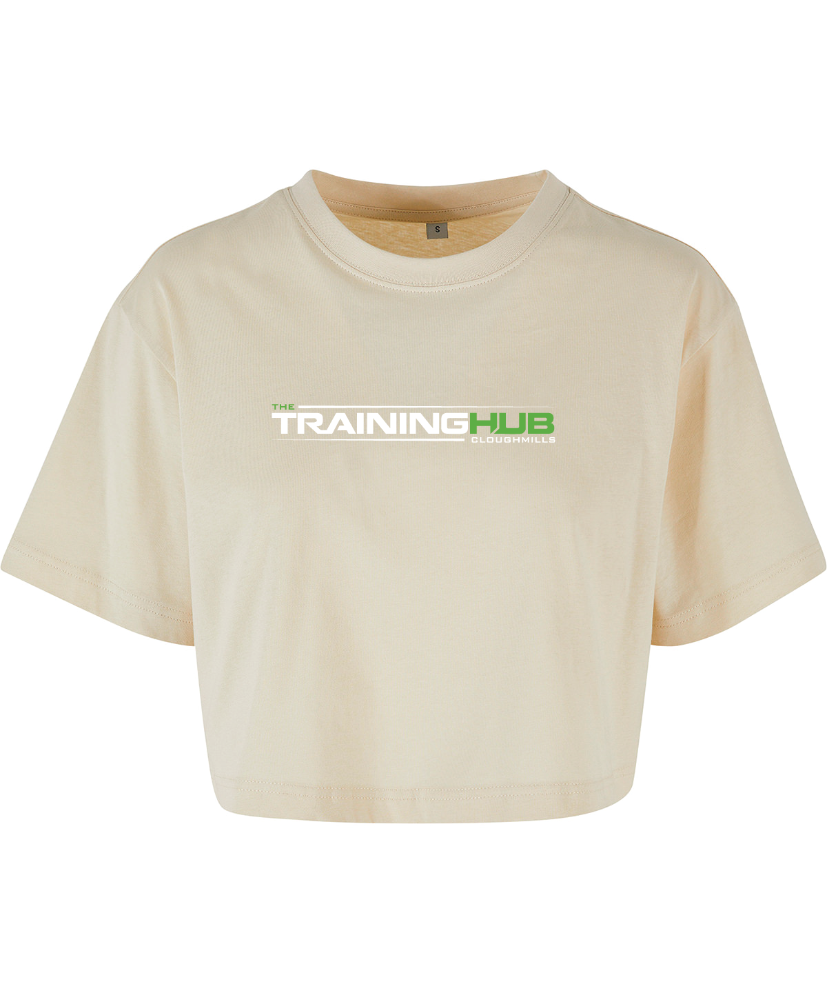 The Training Hub Cropped Oversize Tee