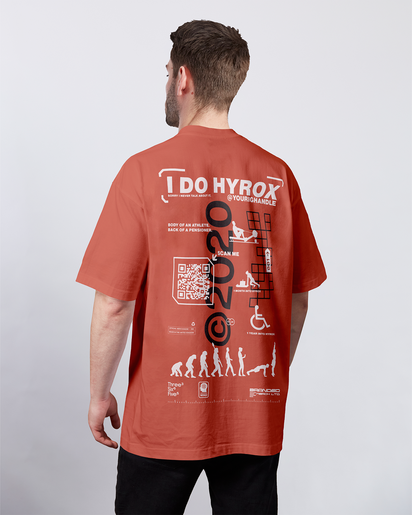 I do hyrox Collab Tee V1
