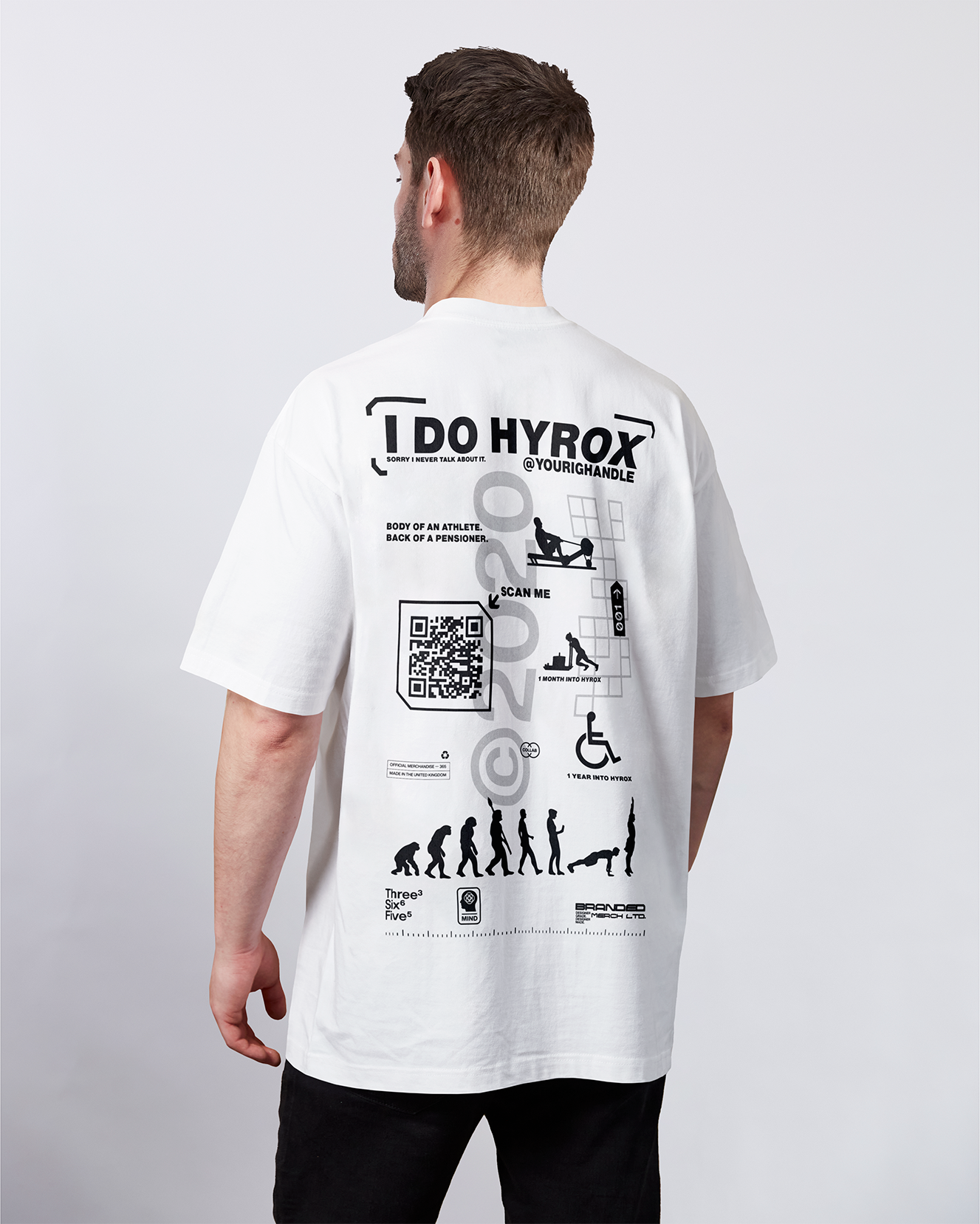 I do hyrox Collab Tee V1